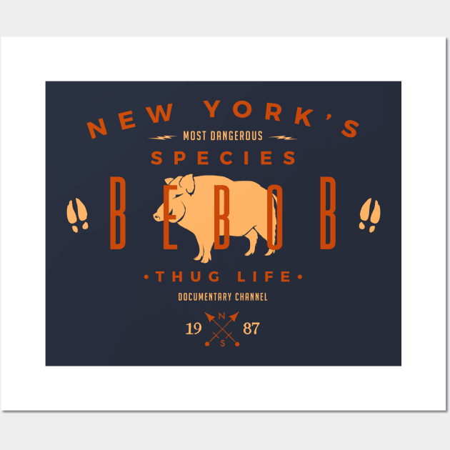 NY SPECIES - Bebob Wall Art by manospd